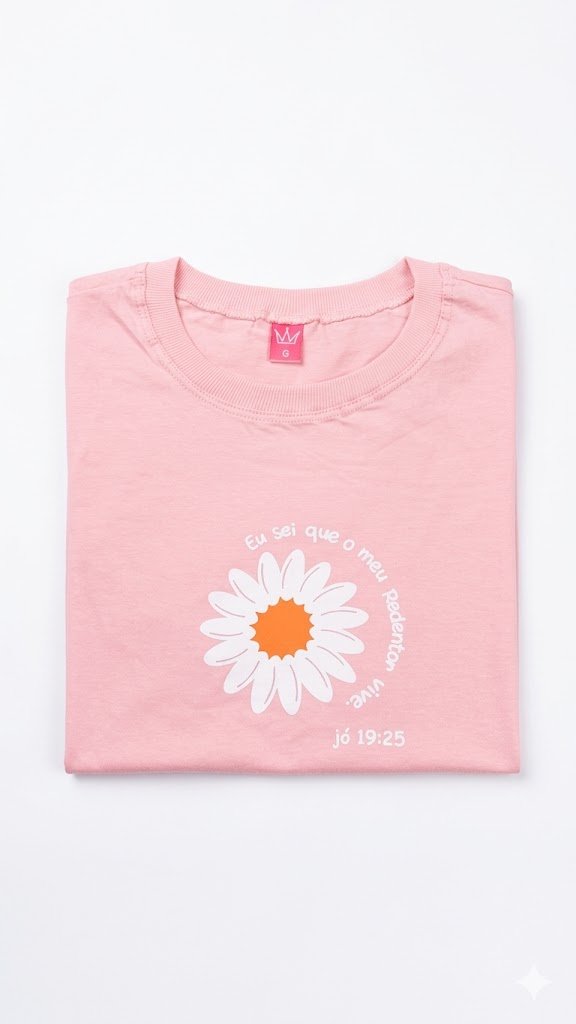 T- shirt 100% algodão - G