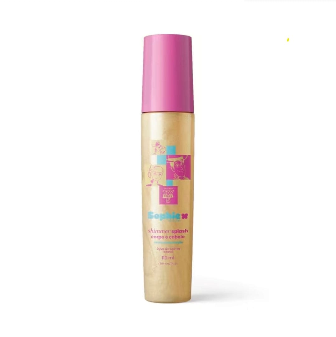 Shimmer Splash Corpo e Cabelo Sophie Toy Story 5 Amizade Iluminada - 110ml