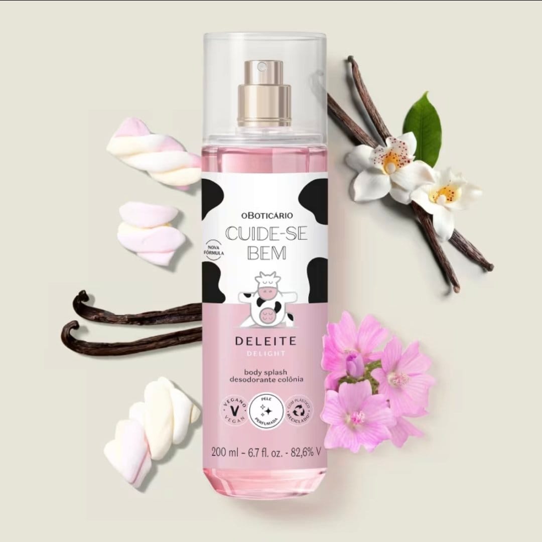 Body Splash Cuide-Se Bem Deleite 200ml - Imagem 2