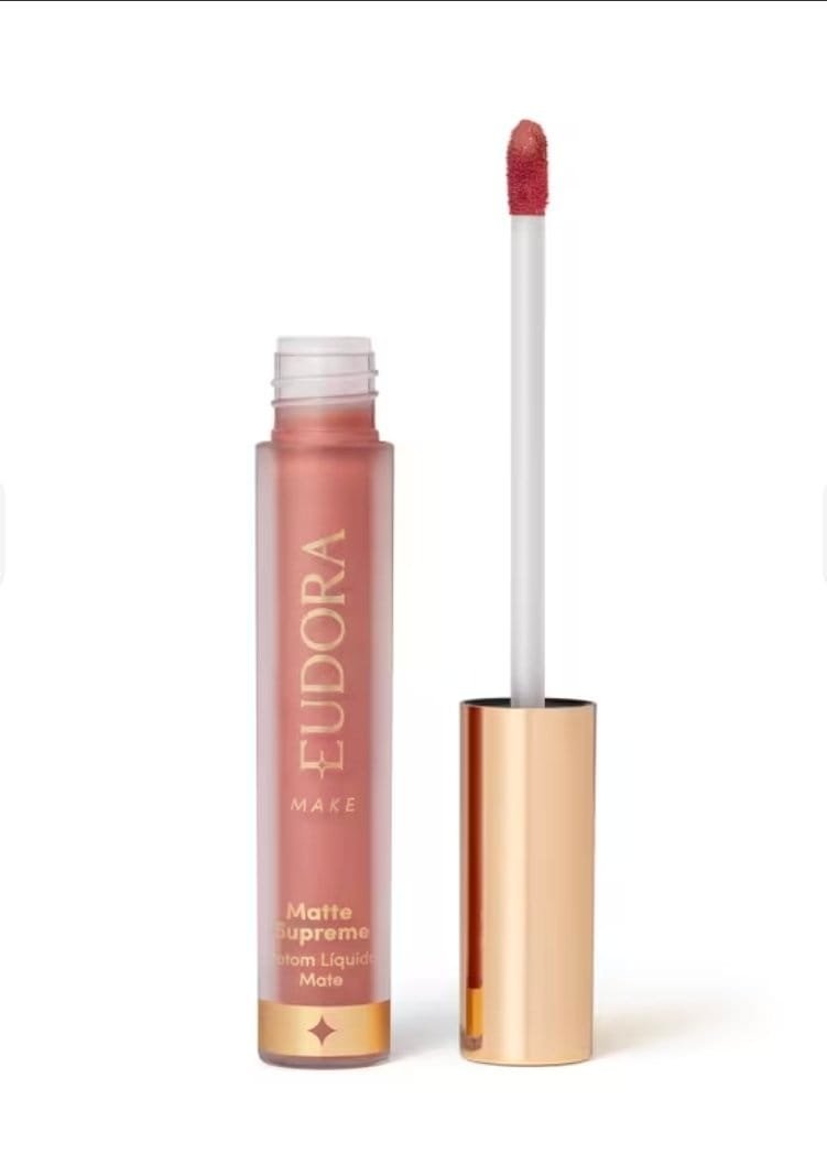 Batom Líquido Matte Supreme Rosa Nude Conforto 4,0ml