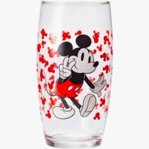 Copo de vidro Mickey Disney